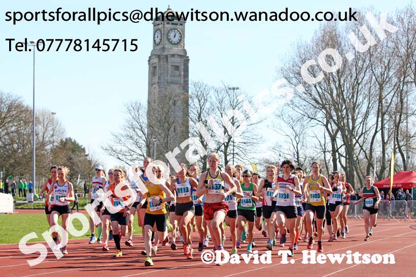 Womens Northern 6 Stage Road Relay, Stanley Park, Blackpool. Photo: David T. Hewitson/Sports for All Pics